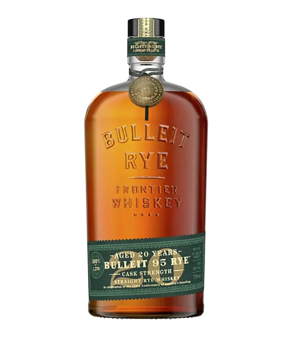 Bulleit 20 Year Rye Cask Strength Whiskey 750mL