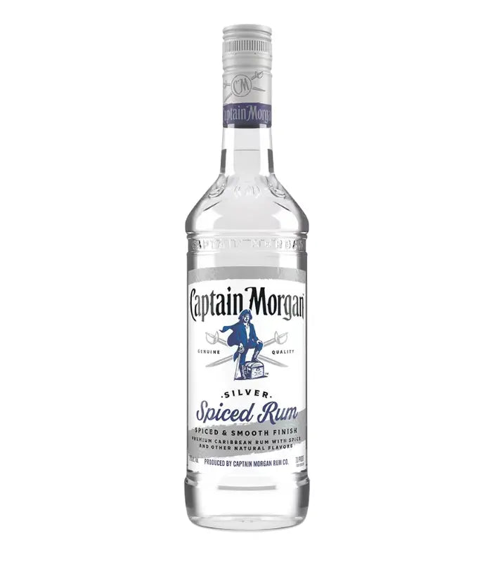 Captain Morgan Silver Spiced Rum 750mL