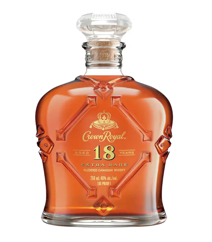 Crown Royal Aged 18 Years Extra Rare Blended Canadian Whisky 750mL