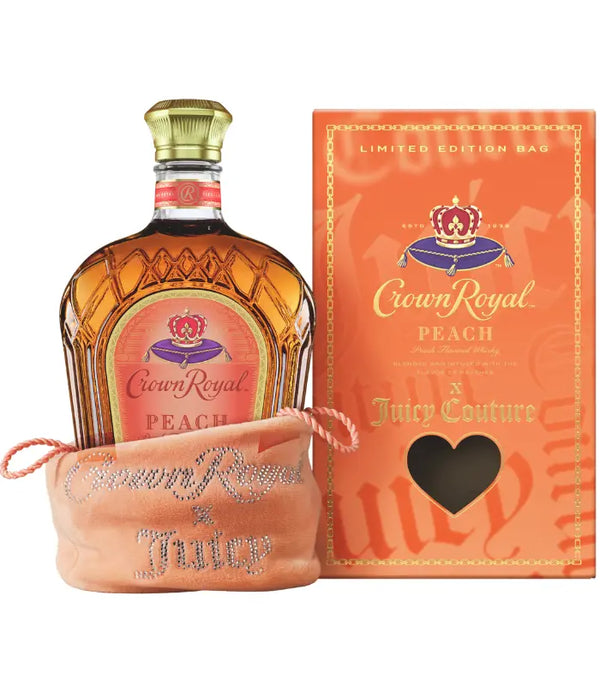 Crown Royal Peach X Juicy Couture Canadian Whisky 750mL