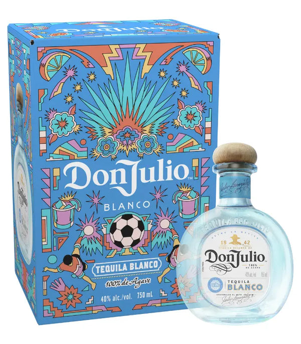 Don Julio Blanco Summer of Mexicana Artist Soccer Limited Edition 750mL