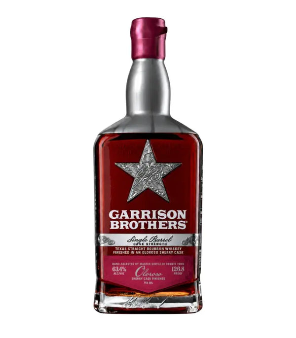 Garrison Brothers Single Barrel Cask Strength Oloroso Sherry Cask Finish Bourbon 750mL