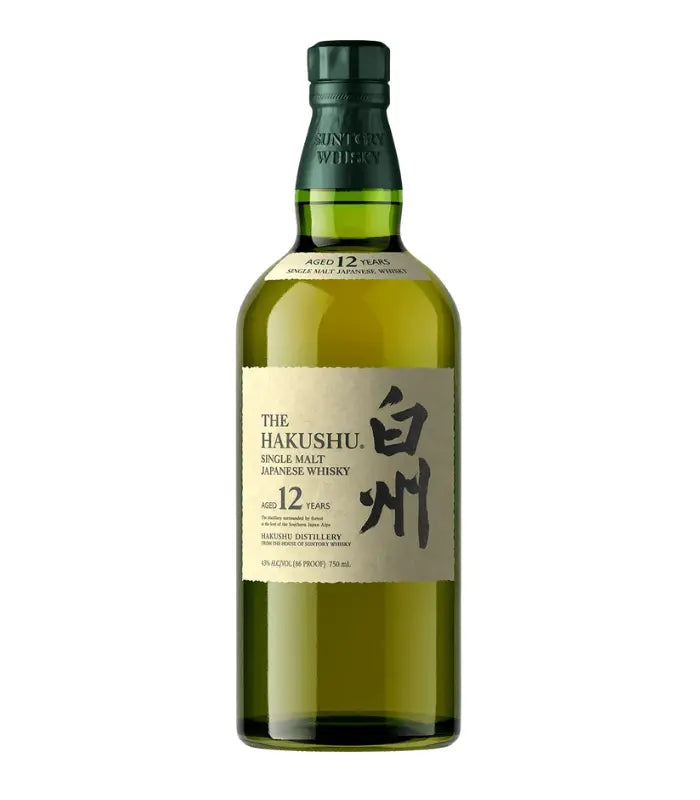 Hakushu 12 Year Old Single Malt Japanese Whisky 750mL