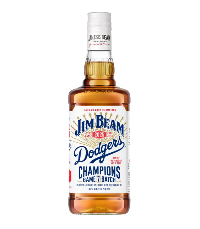 Jim Beam Dodgers 2025 Champions Game 7 Batch Bourbon | Whiskey Shelf