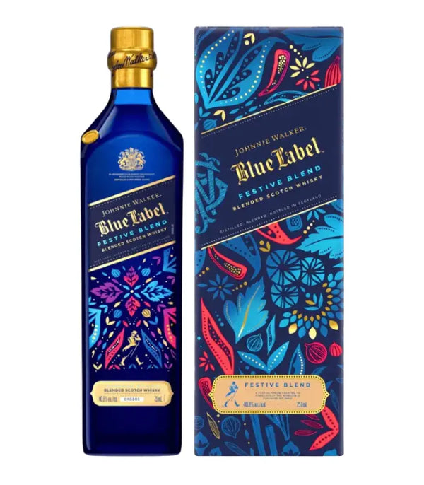 Johnnie Walker Blue Label Festive Blend Limited Edition Scotch Whisky 750mL