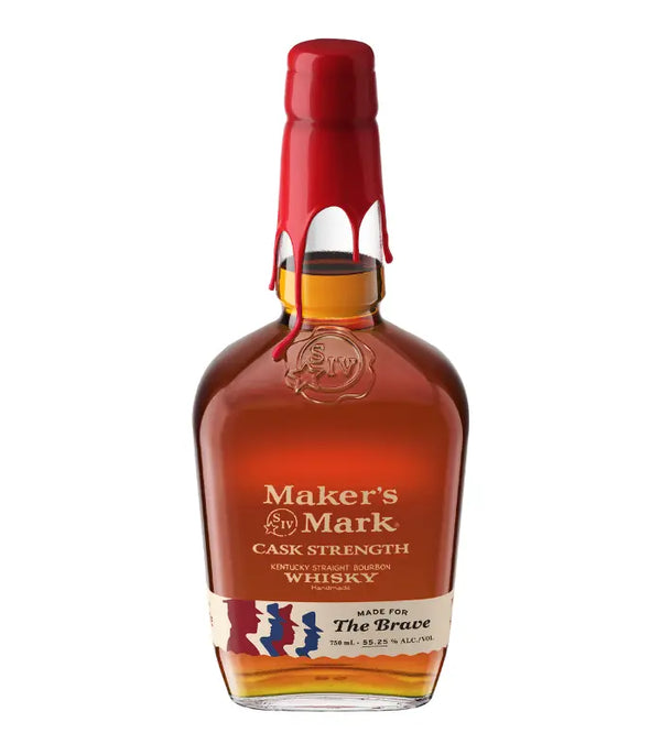 Maker's Mark Cask Strength Military Limited Edition Bourbon Whisky 750mL