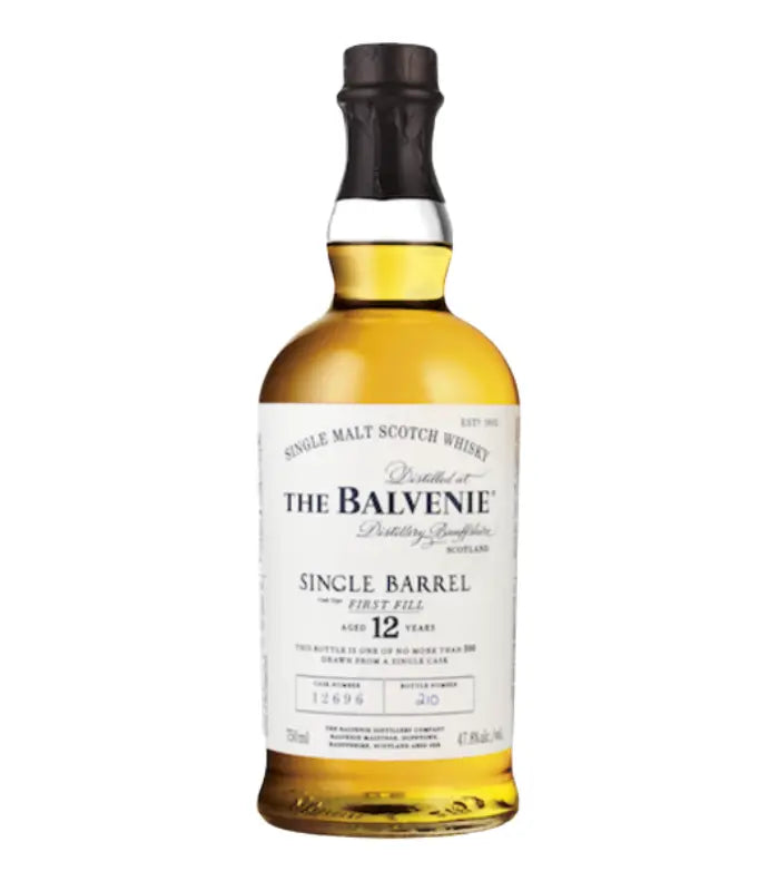 The Balvenie 12 Year Old Single Barrel Scotch Whisky 750mL
