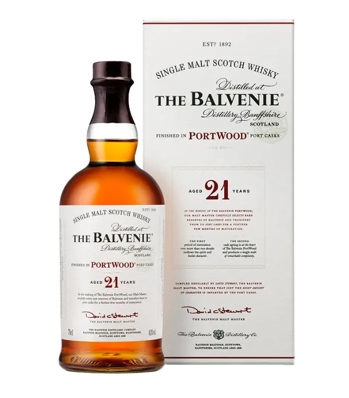 The Balvenie 21 Year Old PortWood Scotch Whisky 750mL