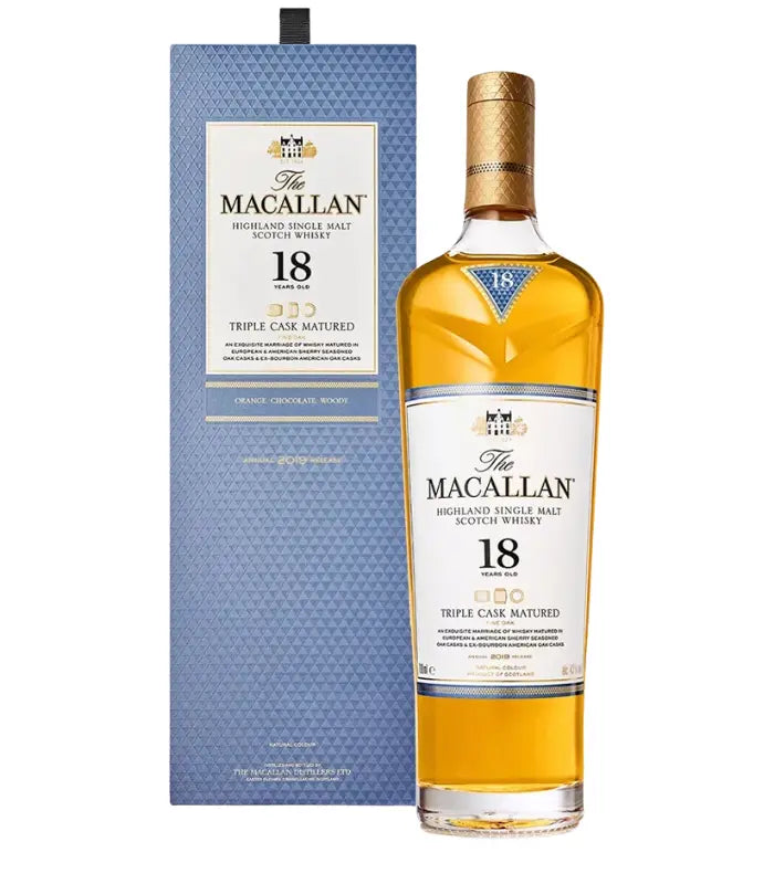 The Macallan 18 Year Old Triple Cask Matured Single Malt Scotch Whisky 750mL