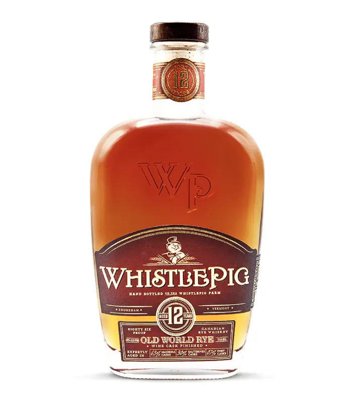WhistlePig 12 Year Old World Rye Whiskey 750mL