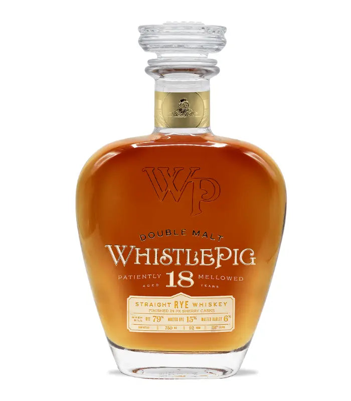 WhistlePig 18 Year Old Double Malt Rye Whiskey 4th Edition 750mL