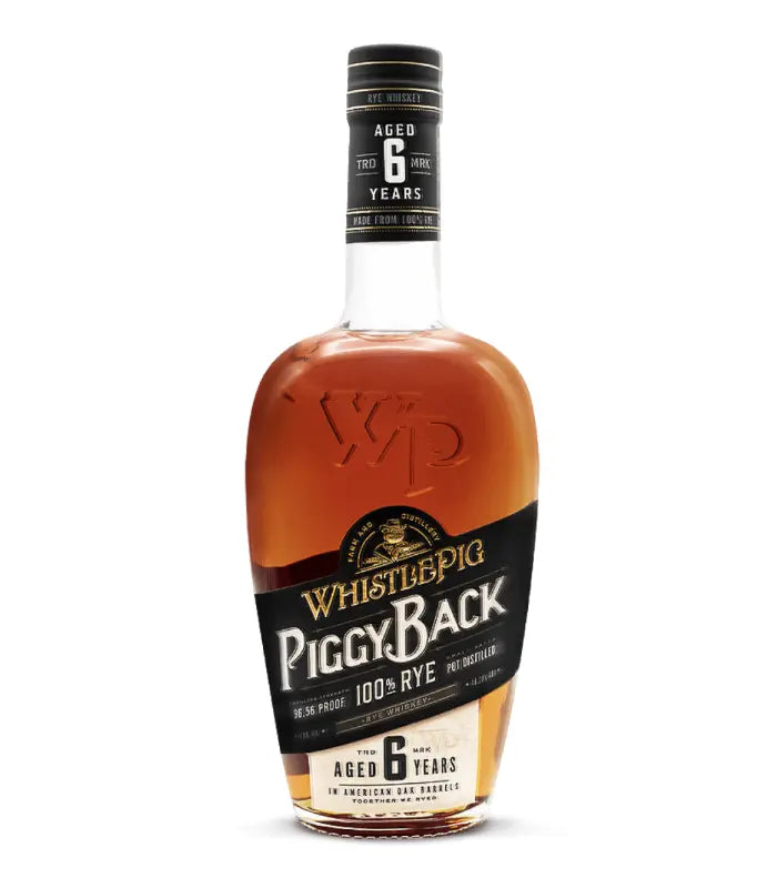 WhistlePig 6 Year Old Piggyback Rye Whiskey 750mL