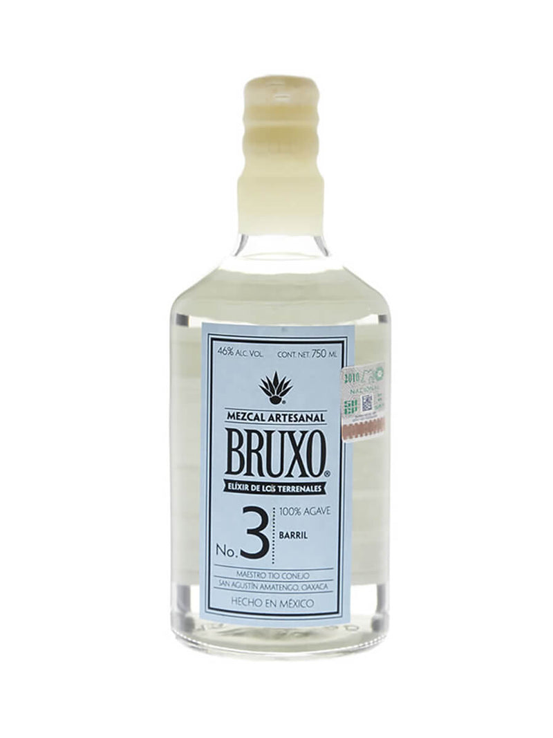 Bruxo Mezcal Artesanal Joven No. 3 Barril